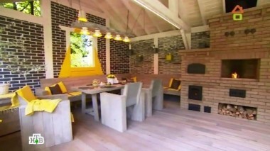 Преображение лужайки в уютное патио и летнюю кухню на свежем воздухе