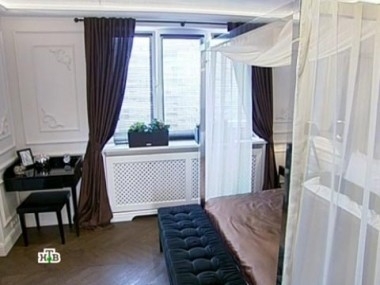 Романтика в шоколаде: элегантная спальня для супружеской пары