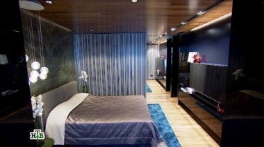 Спальня со штрих-кодом в стиле современного минимализма